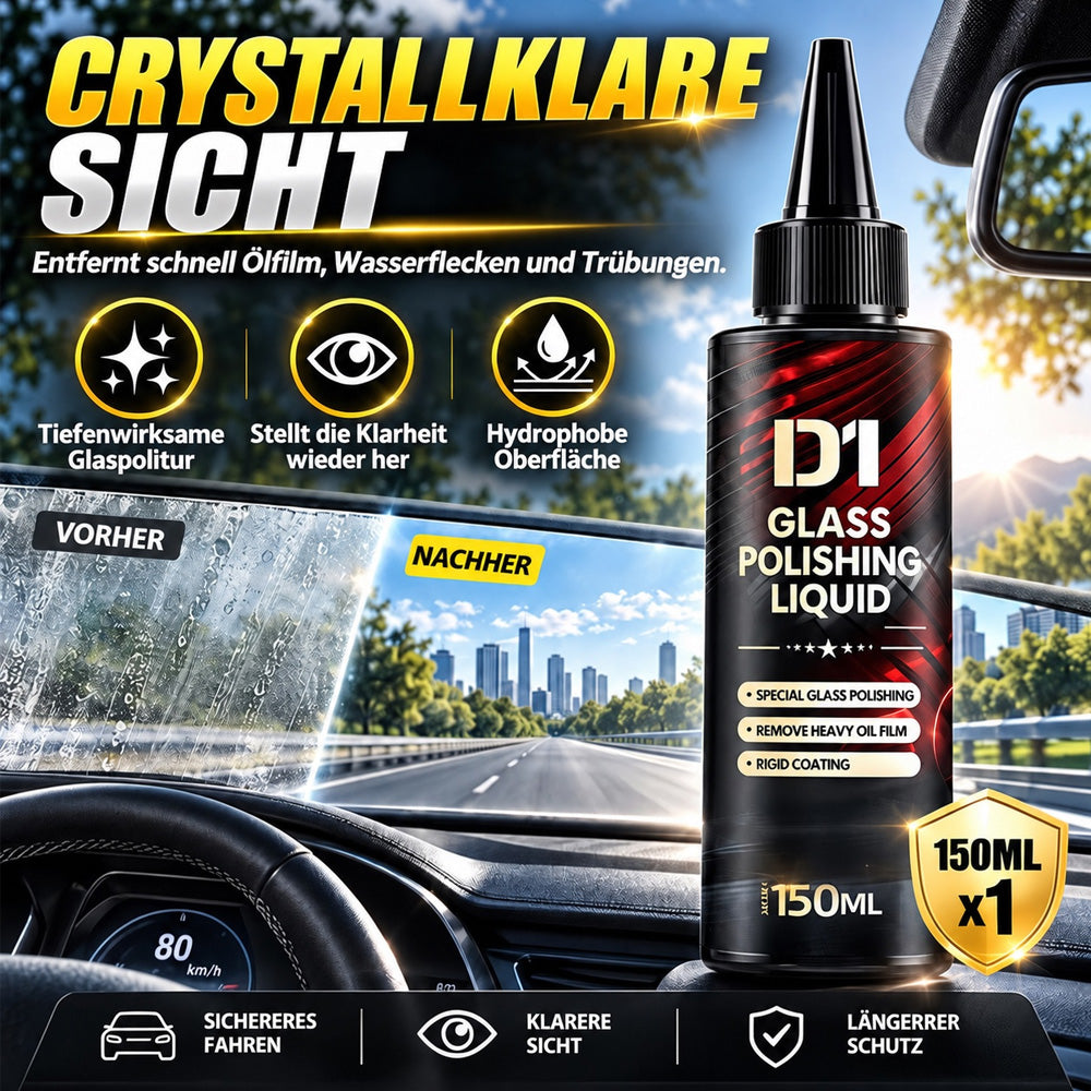 🔥 LAST DAY PROMOTION - 50%OFF 🔥 Auto Glass Scratch Care Polishing Fluid