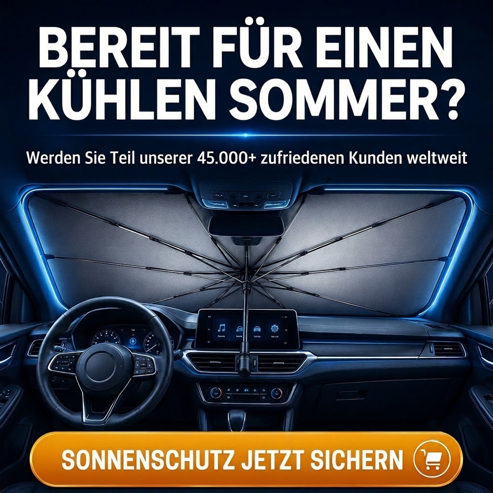🔥 Neu 2026 – Verbesserter Sonnenschirm für die Auto-Windschutzscheibe