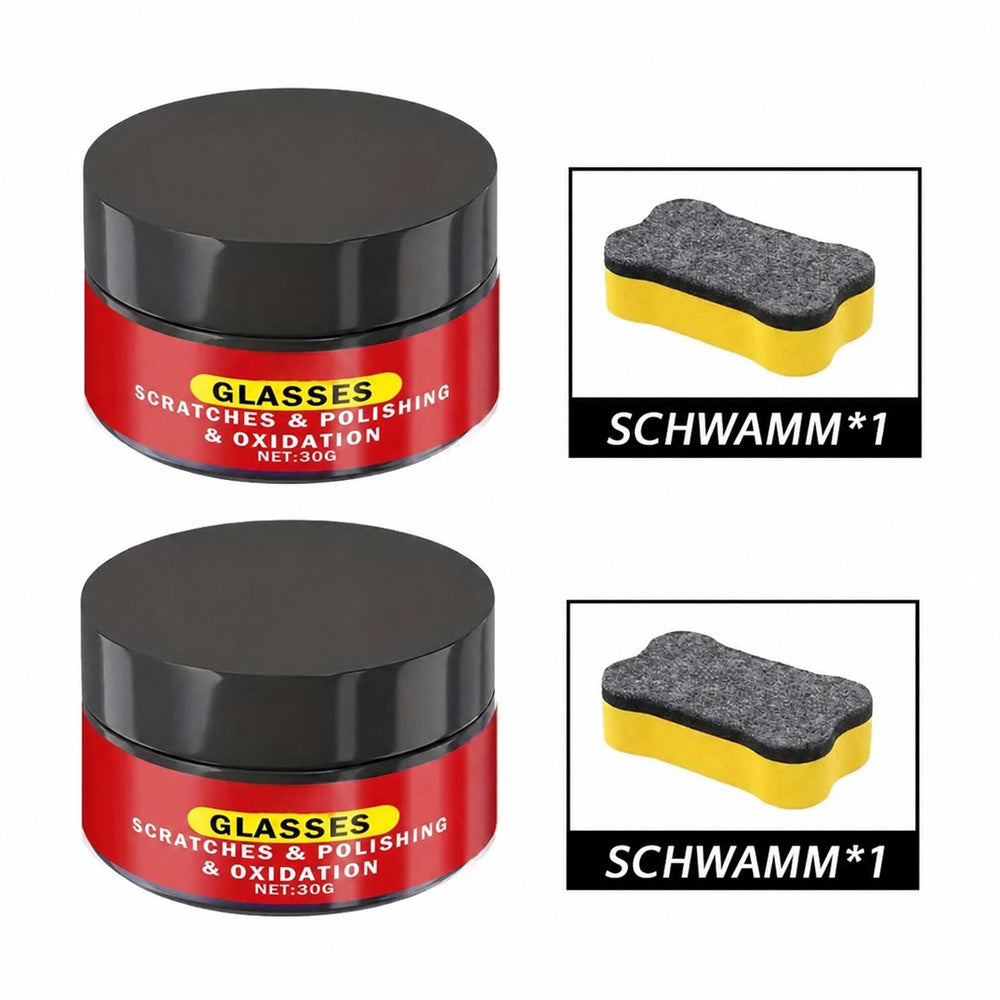 Glaskratzer-Polier & Reparaturpaste