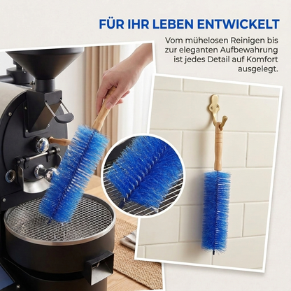 Staubbürste & Reinigungsbürste – Flexibler Mikrofaser-Bürstenkopf, wiederverwendbar, waschbar, ideal für Deckenventilatoren