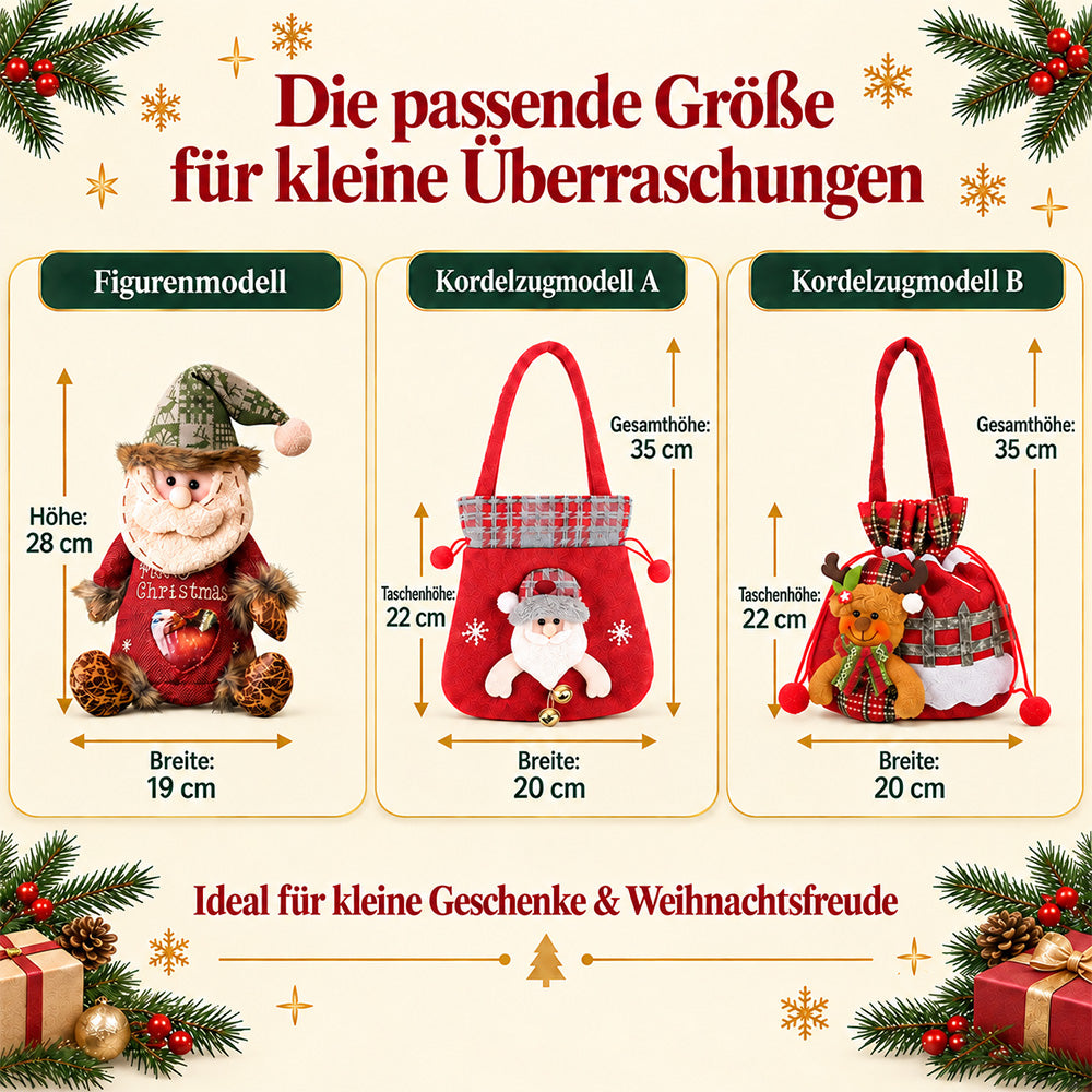 🎅Weihnachtsausverkauf 49% Rabatt🍎Niedliche Geschenktüte für Weihnachten