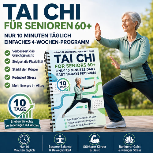 ☯️ 10 Tage Tai Chi – 10 Minuten täglich für mehr Bewegung im Alltag | Das besondere Geschenk für Eltern & Großeltern