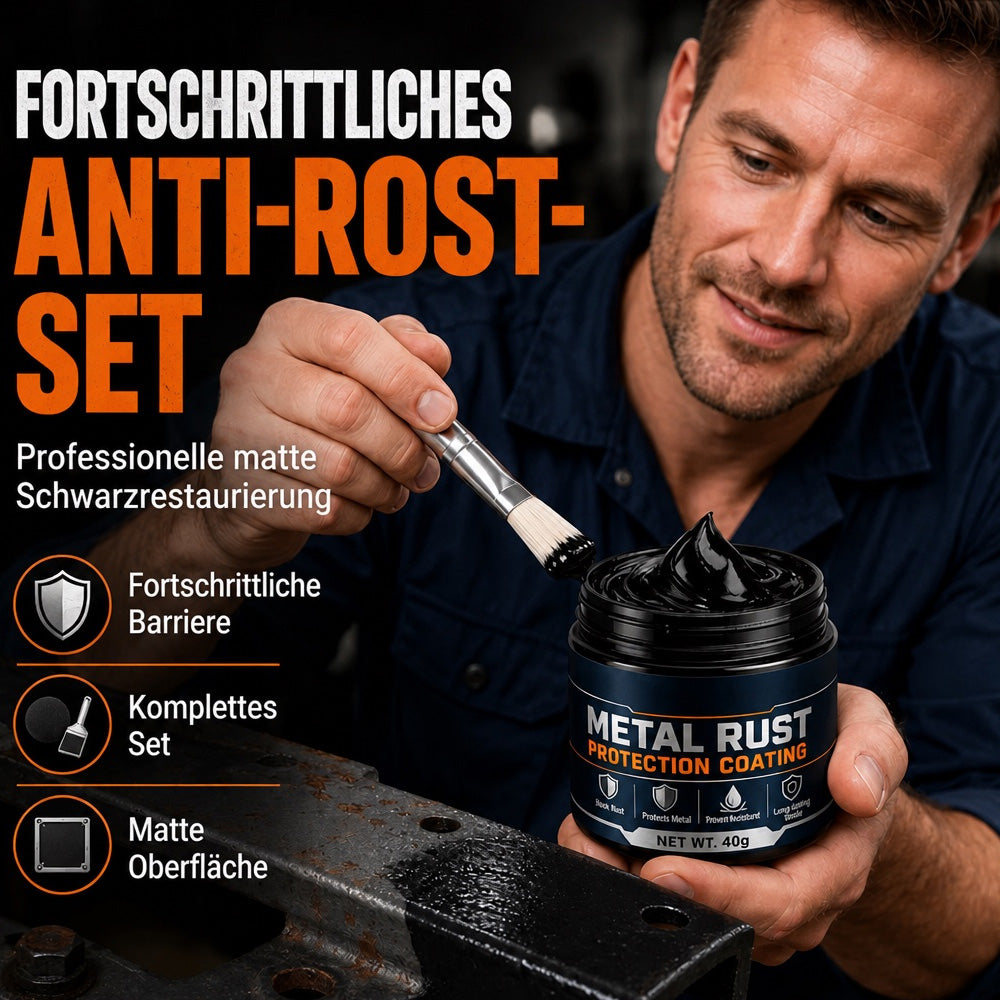 🥳 HEISSE ANGEBOTE 2026 🥳💞 Über 50.000+ verkauft! 🔧🏠 Schwarze Metall-Reparaturpaste mit Rostschutz – frischt rostige Tore, Geländer & Werkzeuge wieder auf. Bildet eine schützende Beschichtung – kein Austausch nötig! 🛡️✨