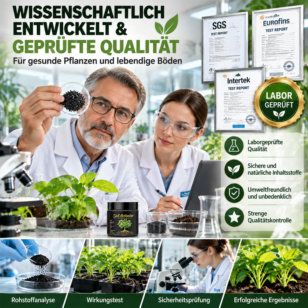 🪴🌱 Black-Friday-Angebot 🔥 Organischer All-in-One-Bodenaktivator für starke Wurzeln & sattes Grün