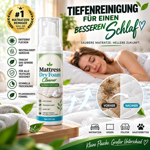 Matratzen-Reinigungsschaum ohne Ausspülen – für Matratzen & Polster