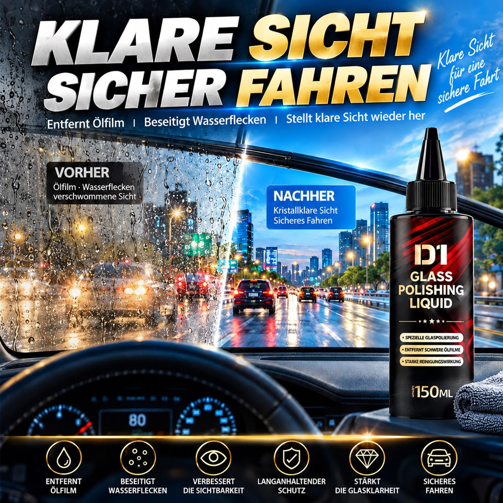 🔥 LAST DAY PROMOTION - 50%OFF 🔥 Auto Glass Scratch Care Polishing Fluid