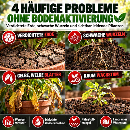 🪴🌱 Black-Friday-Angebot 🔥 Organischer All-in-One-Bodenaktivator für starke Wurzeln & sattes Grün