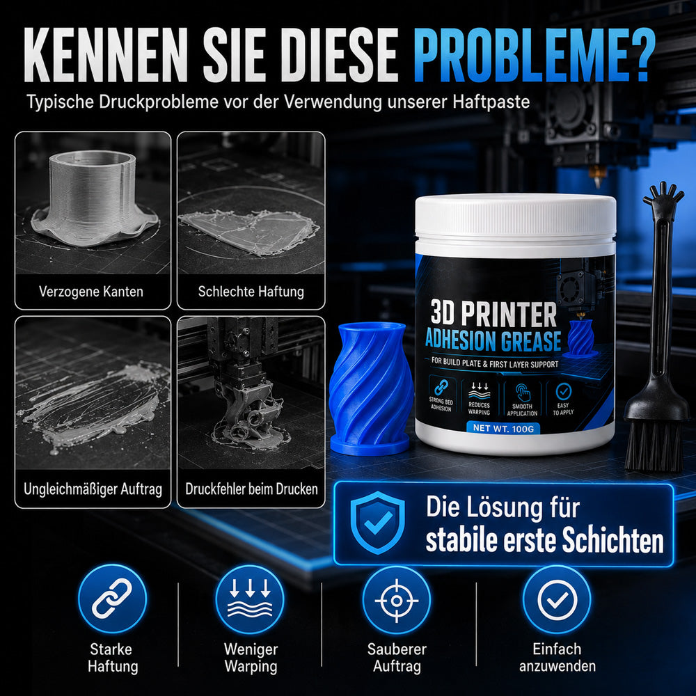 Anti-Warping Haftmittel für 3D-Drucker