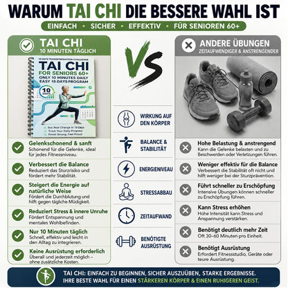 ☯️ 10 Tage Tai Chi – 10 Minuten täglich für mehr Bewegung im Alltag | Das besondere Geschenk für Eltern & Großeltern