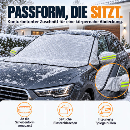 🎄🔔🚗 Weihnachtsangebot: Magnetische Windschutzscheibenabdeckung – Ganzjähriger Schutz vor Sonne, Schnee & Frost für Pkw, SUVs & Lkw