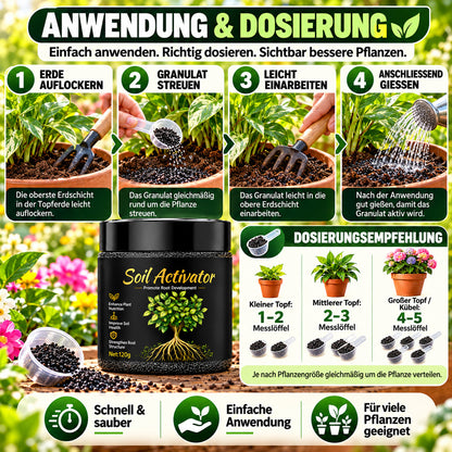 🪴🌱 Black-Friday-Angebot 🔥 Organischer All-in-One-Bodenaktivator für starke Wurzeln & sattes Grün