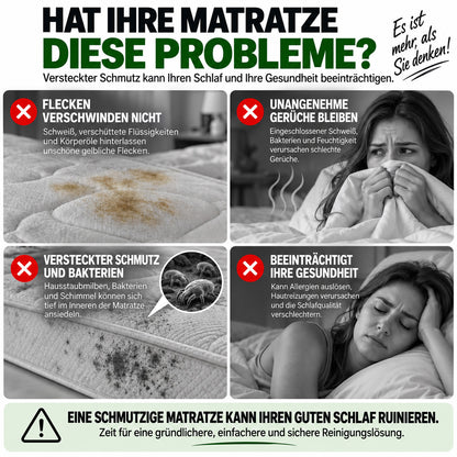 Matratzen-Reinigungsschaum ohne Ausspülen – für Matratzen & Polster