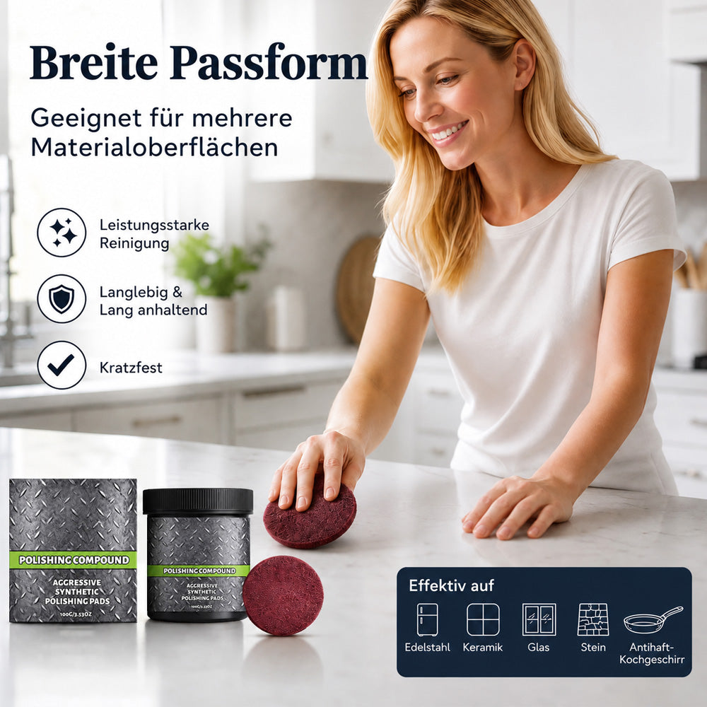 Zeitlich begrenztes Angebot🔥🔥All-in-One Oberflächenpolitur mit Polierpad