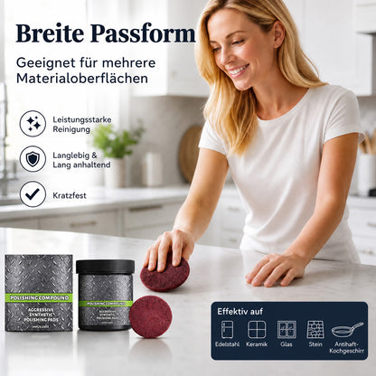 Zeitlich begrenztes Angebot🔥🔥All-in-One Oberflächenpolitur mit Polierpad