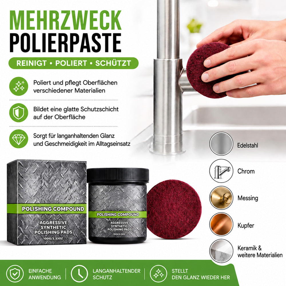 Zeitlich begrenztes Angebot🔥🔥All-in-One Oberflächenpolitur mit Polierpad