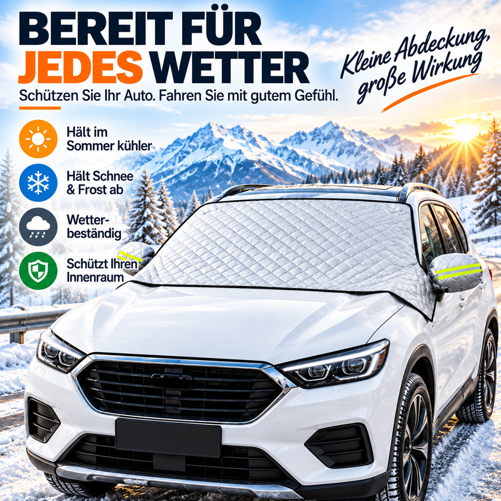 60%OFF🎄🚗 Weihnachtsangebot: Magnetische Windschutzscheibenabdeckung – Ganzjähriger Schutz vor Sonne, Schnee & Frost für Pkw, SUVs & Lkw