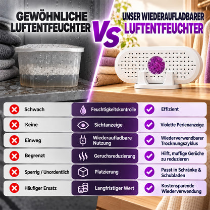 🎄 Weihnachts-Frühbucherangebot: 50 % Rabatt auf den wiederverwendbaren Mini-Luftentfeuchter!