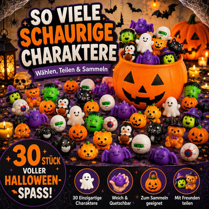 🔥Last Day 50% OFF - 🎃 30 Halloween-Squishys zum Drücken, Teilen & Sammeln