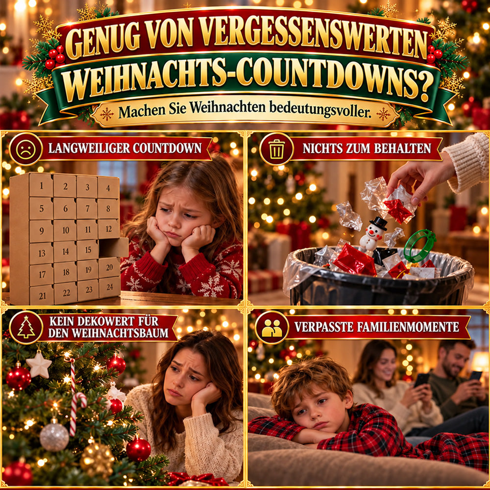 ⏳ Last day to save 58% – 🎄 12-Day Mini Christmas Ornament Advent Calendar | 12 unique festive buildable designs with hanging loops—perfect for decorating Christmas trees, wreaths, and holiday displays 🧱