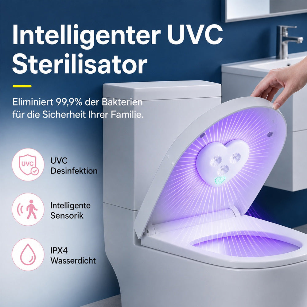 Intelligente UVC-Toilettensterilisationslampe