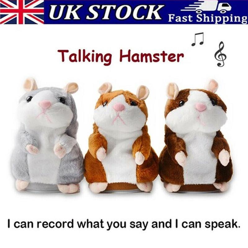 🐹Black Friday Deal 🔥 ✨Talking Hamster Plush – repeats whatever you say, auto head-shaking, hilarious fun for kids & adults.🎁
