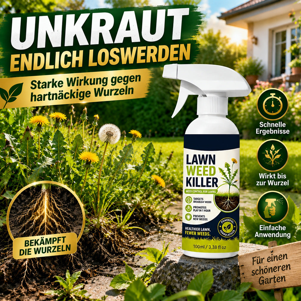 🌱 50 % RABATT 🌿 Unkraut-Stop – Stark gegen Unkraut & hemmt neues Wachstum | Für Garten, Wege & Hof ⚡