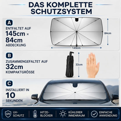 🔥 Neu 2026 – Verbesserter Sonnenschirm für die Auto-Windschutzscheibe