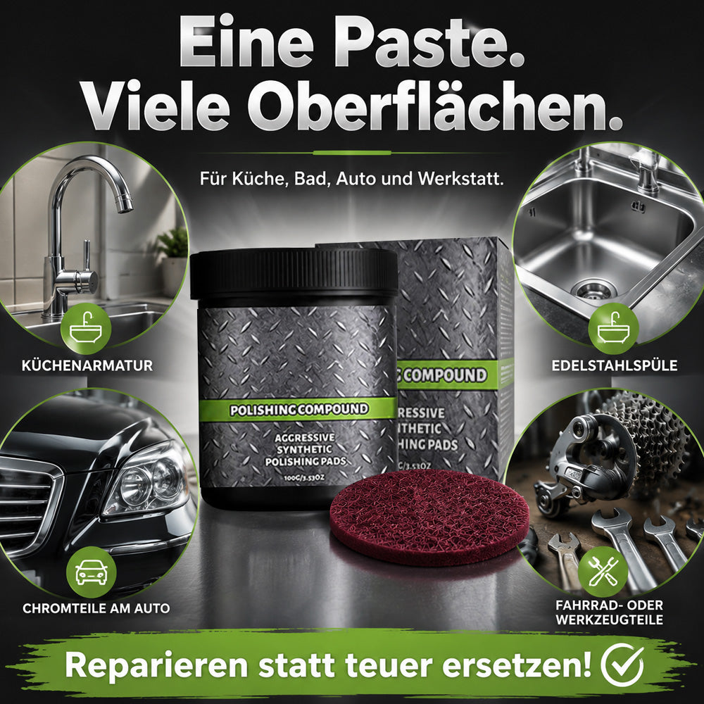 60%OFF Zeitlich begrenztes Angebot🔥🔥All-in-One Oberflächenpolitur mit Polierpad (Copy)