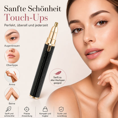 3-in-1 elektrischer Beauty-Trimmer – mit Wechselaufsätzen für Augenbrauen, Gesicht & Detailpflege – für einen gepflegten Look jederzeit und überall 🌍✨