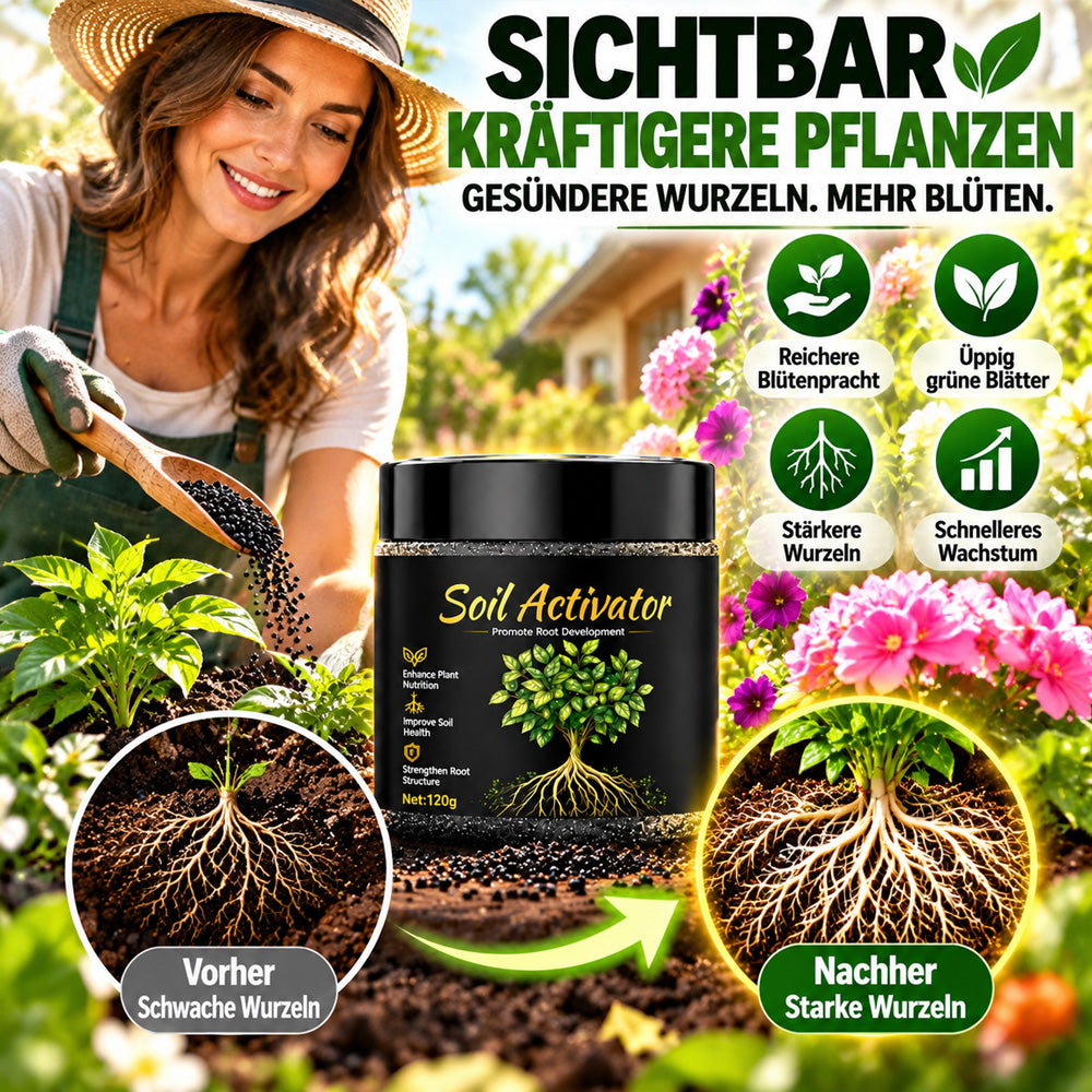 🪴🌱 Black-Friday-Angebot 🔥 Organischer All-in-One-Bodenaktivator für starke Wurzeln & sattes Grün