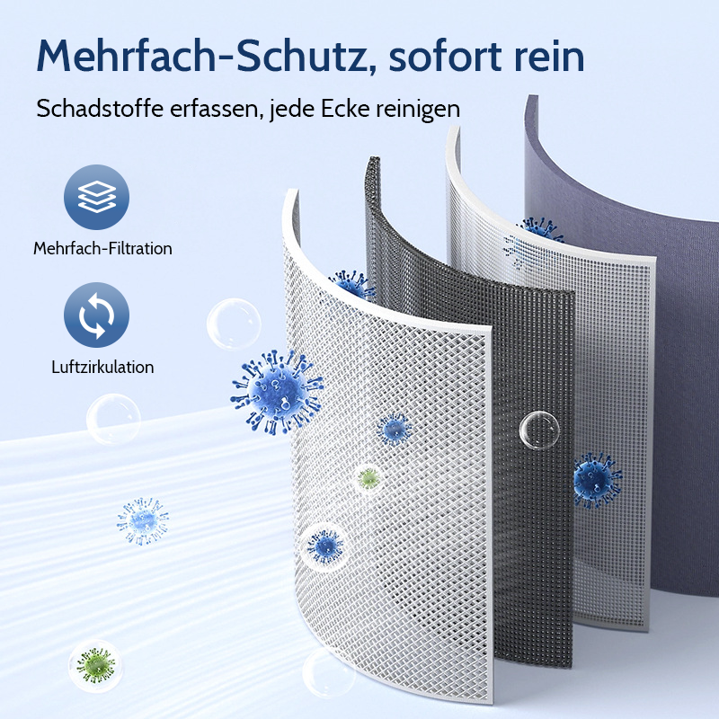 🌬️  Kompakter Luftreiniger für Zuhause