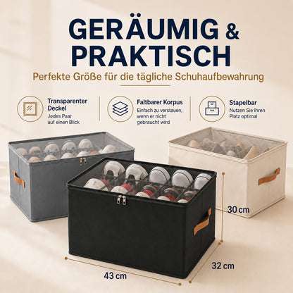 👟 Begrenzte Zeit – 50 % RABATT! 💥 Schuh-Organizer aus Stoff
