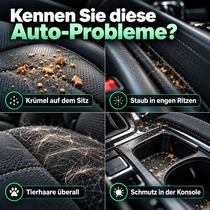 ⏰ Neu verbesserter kabelloser Autostaubsauger – 10.000 Pa Saugkraft & 4.000-mAh-Akku 🚗