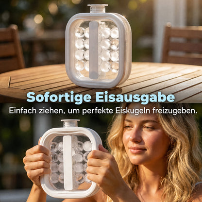 🥳 Sommer-Hit 2026 🥳 Über 50.000 verkauft! 🧊  tragbaren Silikon-Eisballbereiter!
