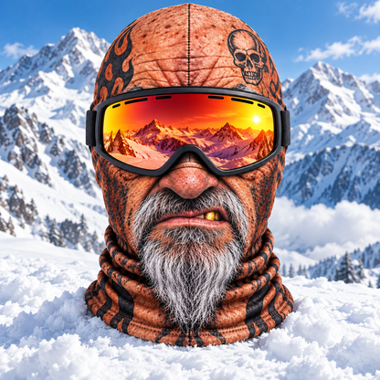 Lustige Thermo-Sturmhaube – warm & vielseitig für Alltag, Outdoor und Ski