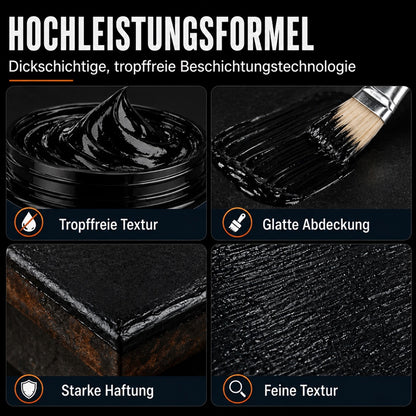 🥳 HEISSE ANGEBOTE 2026 🥳💞 Über 50.000+ verkauft! 🔧🏠 Schwarze Metall-Reparaturpaste mit Rostschutz – frischt rostige Tore, Geländer & Werkzeuge wieder auf. Bildet eine schützende Beschichtung – kein Austausch nötig! 🛡️✨