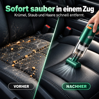 ⏰ Neu verbesserter kabelloser Autostaubsauger – 10.000 Pa Saugkraft & 4.000-mAh-Akku 🚗