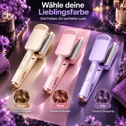 🎄 Weihnachts-Frühbucherangebot: 55 % Rabatt! ✨ 32-mm-Welleneisen – Weiche Wellen, voller Glamour! 🌊 4 Temperaturstufen, in ca. 10 Sekunden einsatzbereit, mit Ionen-Technologie