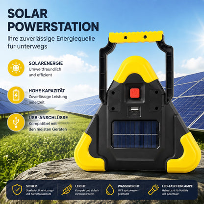 🚗Großes Sonderangebot – 51 % Rabatt🆘3-IN-1 Dreieckige Solar-Notfall-Signalleuchte für den Straßenrand✨