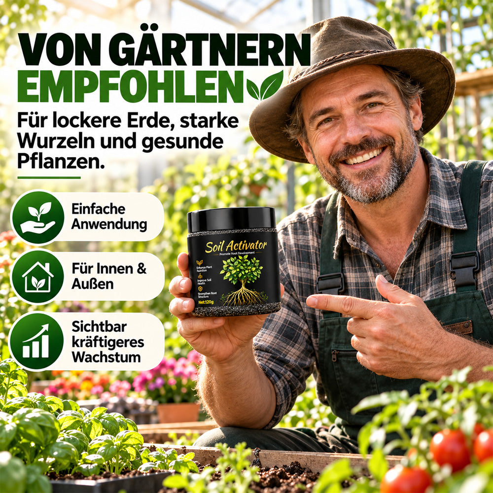 🪴🌱 Black-Friday-Angebot 🔥 Organischer All-in-One-Bodenaktivator für starke Wurzeln & sattes Grün