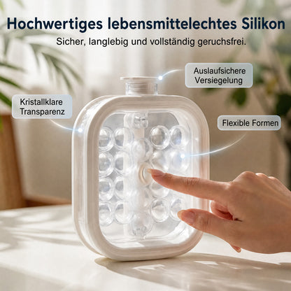 🥳 Sommer-Hit 2026 🥳 Über 50.000 verkauft! 🧊  tragbaren Silikon-Eisballbereiter!