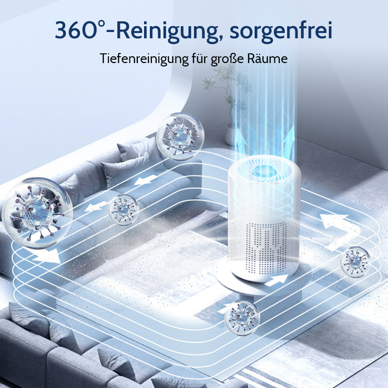 🌬️  Kompakter Luftreiniger für Zuhause