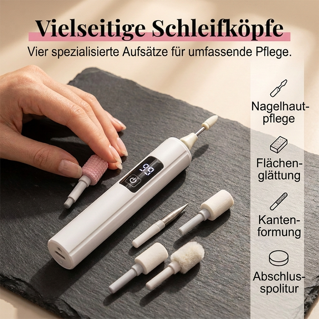 💎 NUR FÜR BEGRENZTE ZEIT: 50 % RABATT! ✨Professionelle elektrische Nagelfeile