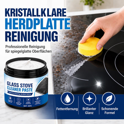 Küchen-Reinigungspaste mit Schwamm – gegen Eingebranntes & hartnäckige Rückstände