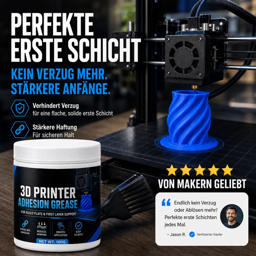 Anti-Warping Haftmittel für 3D-Drucker