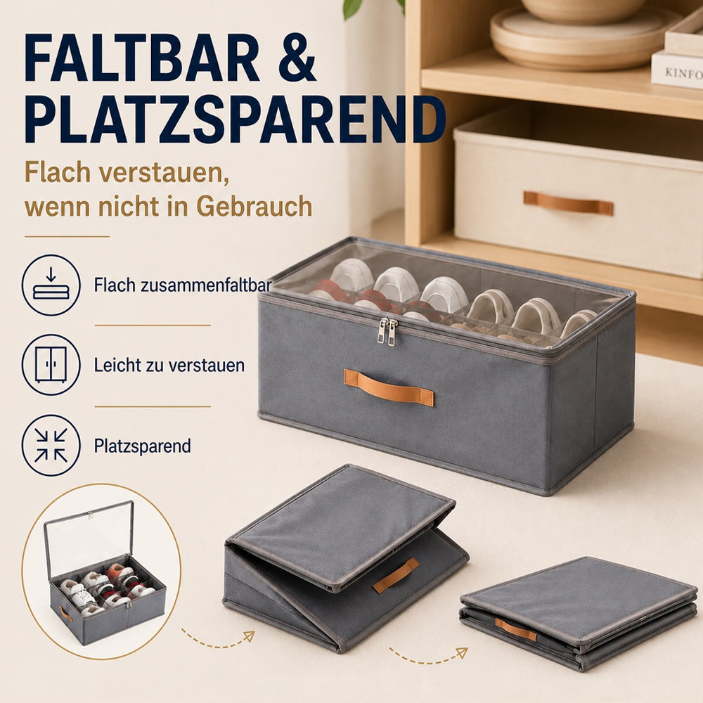 👟 Begrenzte Zeit – 50 % RABATT! 💥 Schuh-Organizer aus Stoff