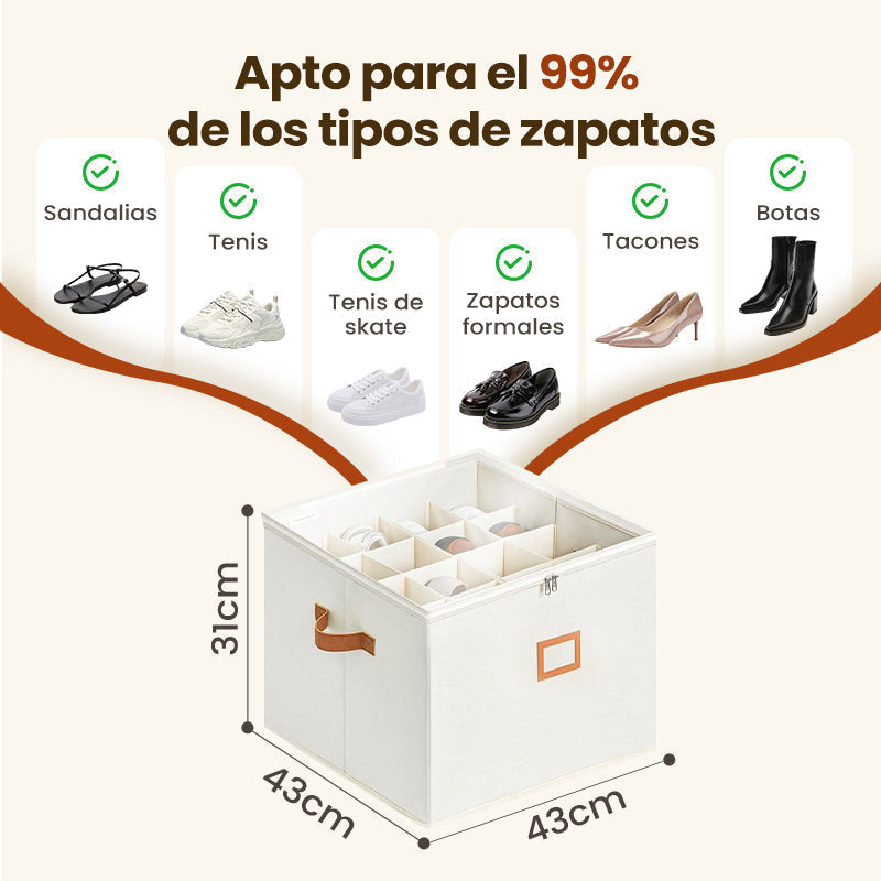 👟 Begrenzte Zeit – 50 % RABATT! 💥 Schuh-Organizer aus Stoff
