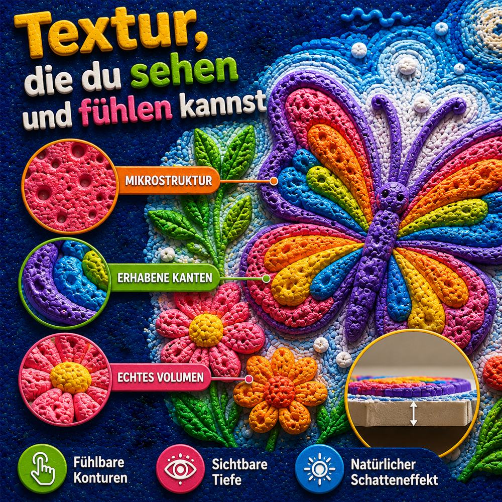Nur heute 50 % sparen | IEY® 3D-Relief-Kunststift – Verwandle flache Zeichnungen in fühlbare 3D-Kunst 🎨🎨