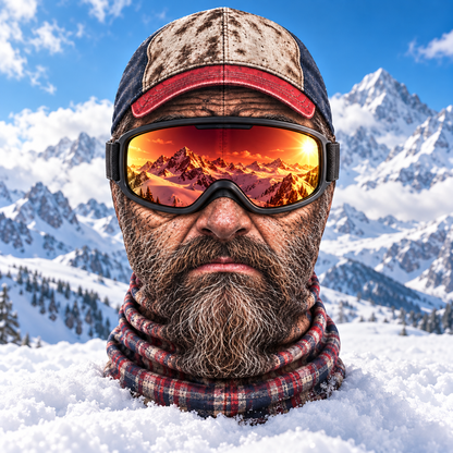 Lustige Thermo-Sturmhaube – warm & vielseitig für Alltag, Outdoor und Ski
