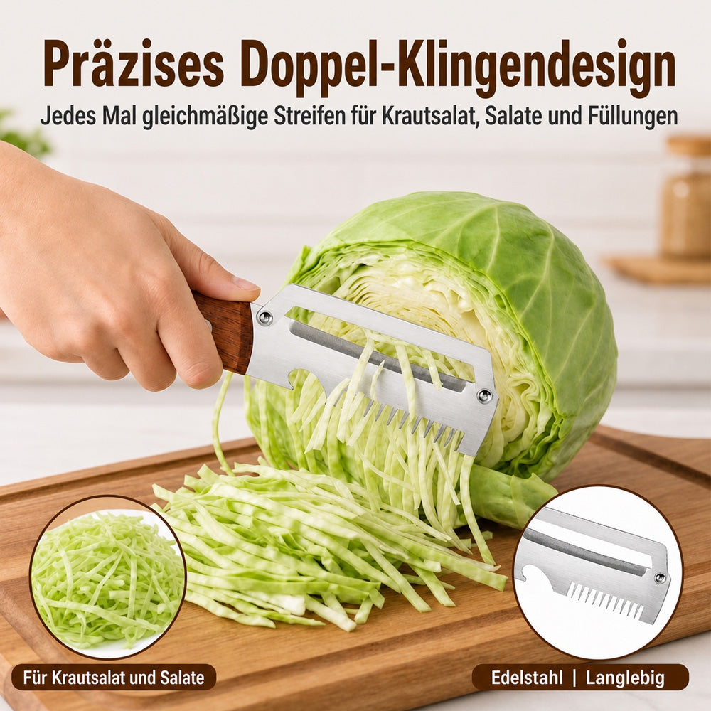 🔪🥬1 KAUFEN – 1 GRATIS ERHALTEN: Multifunktionaler Sparschäler 🥔🥕🍎🎁